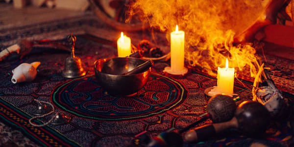 Casa Maloca para ceremonias del Ritual de Ayahuasca